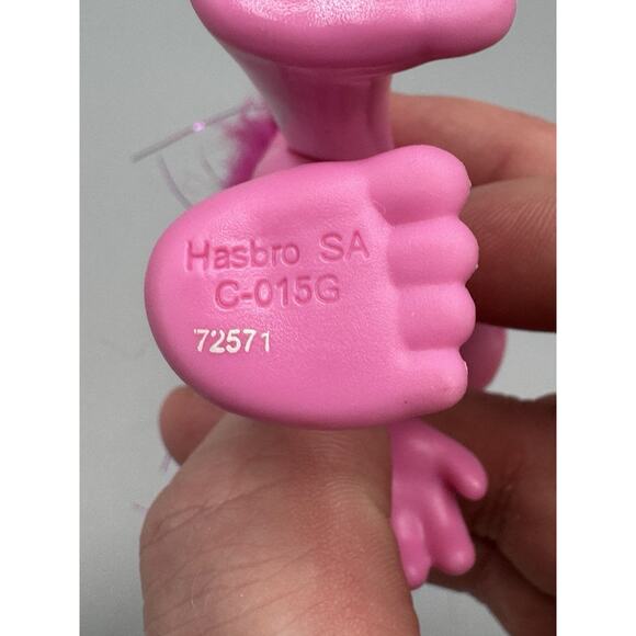 2015 Hasbro DWA Troll Pink Poppy Doll Nude 5 Inch Figure - Picture 7 of 7